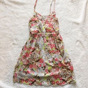 Old Navy floral spaghetti strap dress